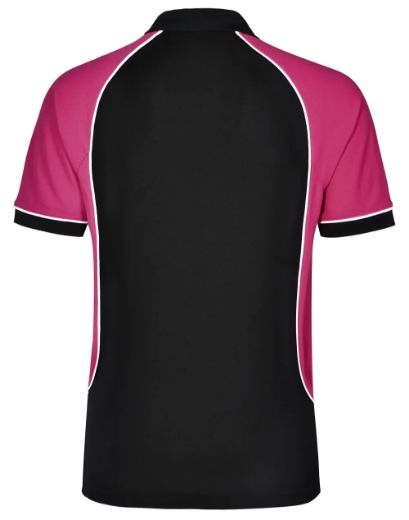 Picture of Winning Spirit, Mens TrueDry Tri-Colour S/S Pique Polo